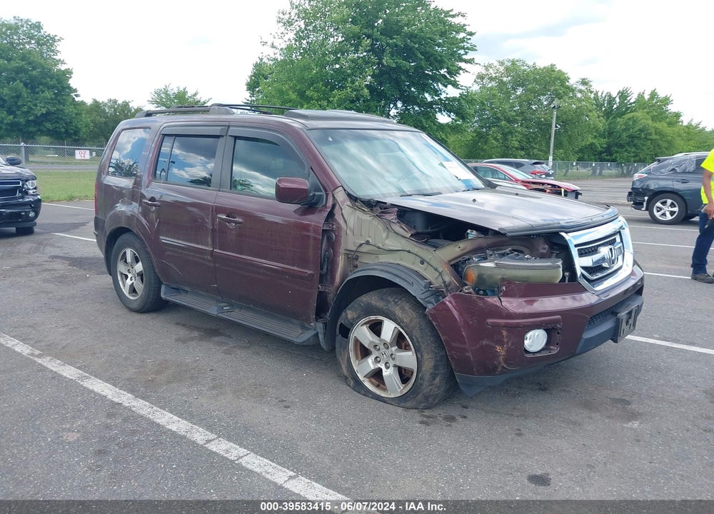 2010 HONDA PILOT EX-L VIN: 5FNYF4H67AB039740