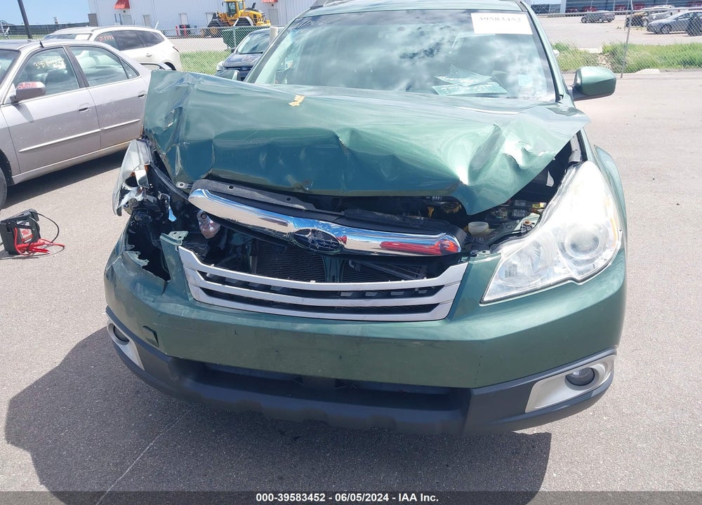 2010 SUBARU OUTBACK 2.5I PREMIUM VIN: 4S4BRCGC5A3344595