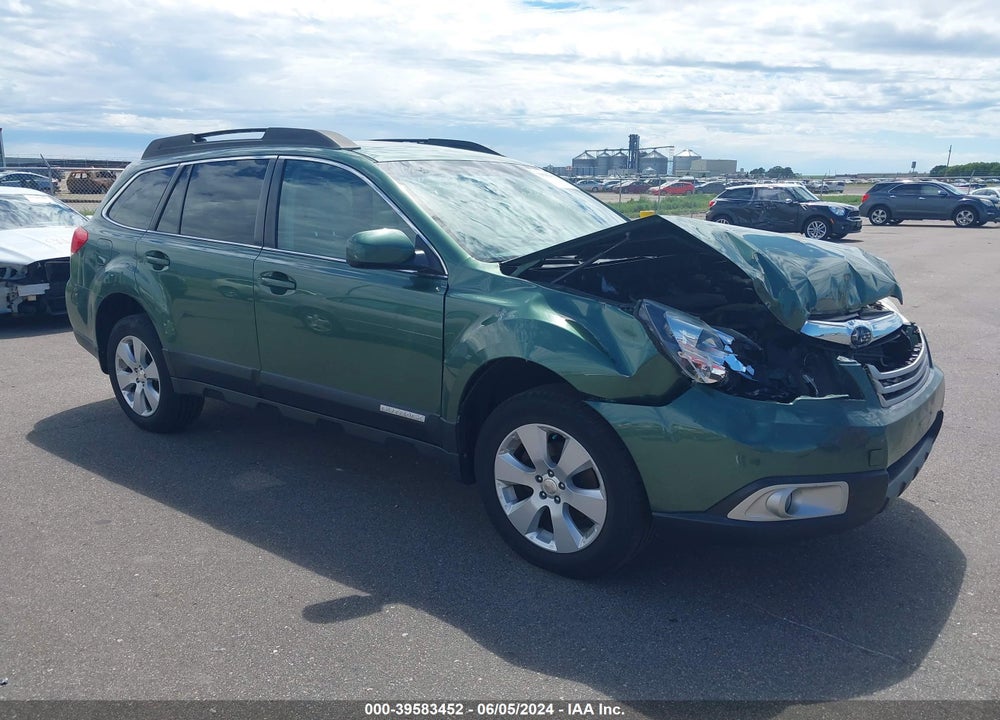 2010 SUBARU OUTBACK 2.5I PREMIUM VIN: 4S4BRCGC5A3344595