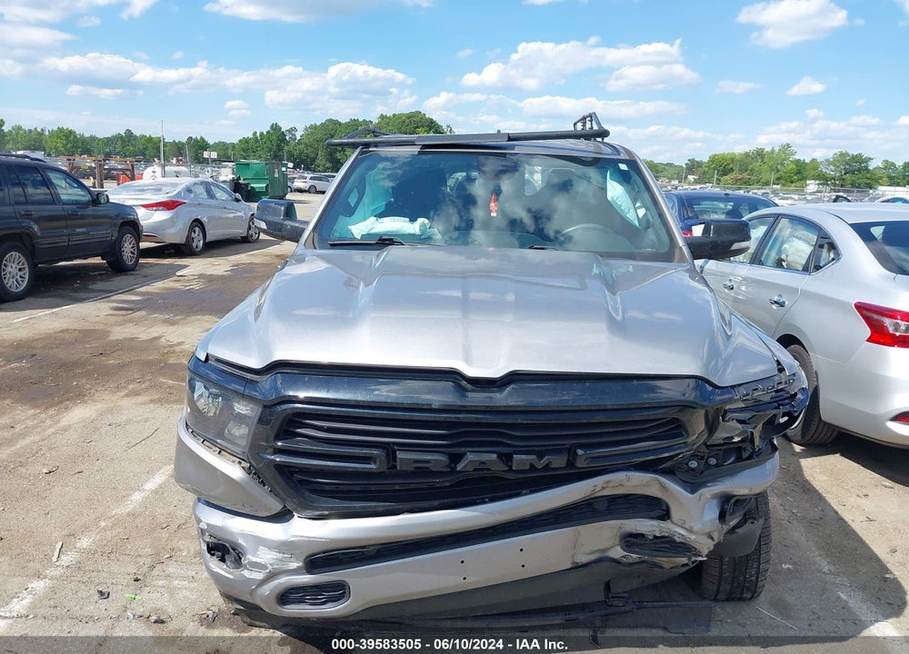 2021 RAM 1500 BIG HORN 4X4 5'7 BOX VIN: 1C6SRFFT3MN648385