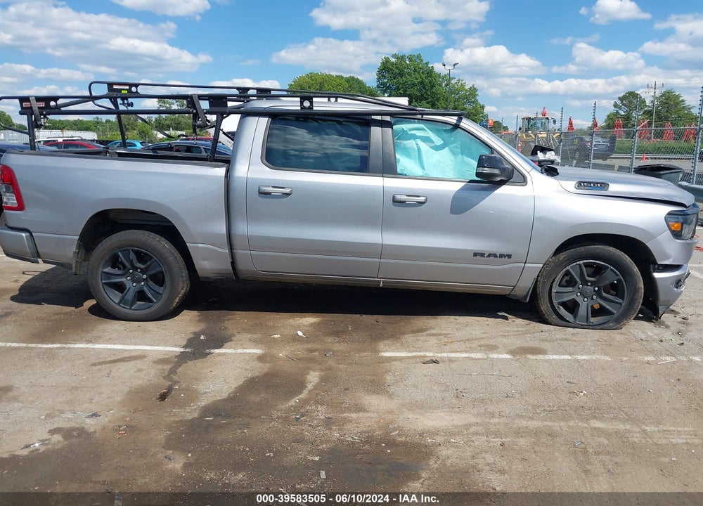 2021 RAM 1500 BIG HORN 4X4 5'7 BOX VIN: 1C6SRFFT3MN648385
