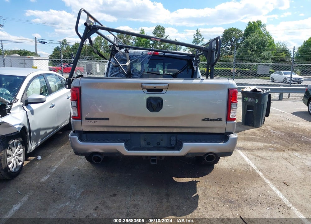 2021 RAM 1500 BIG HORN 4X4 5'7 BOX VIN: 1C6SRFFT3MN648385