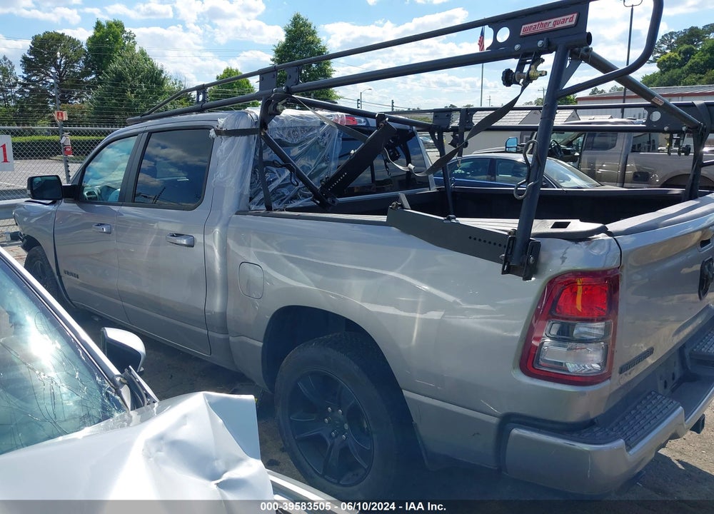 2021 RAM 1500 BIG HORN 4X4 5'7 BOX VIN: 1C6SRFFT3MN648385