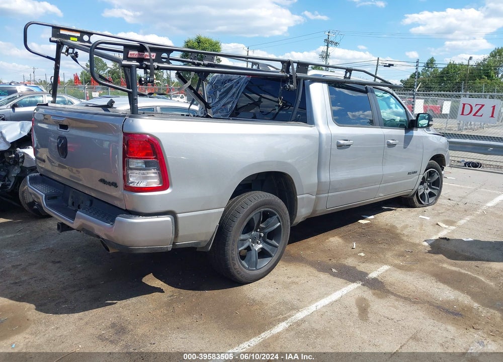 2021 RAM 1500 BIG HORN 4X4 5'7 BOX VIN: 1C6SRFFT3MN648385