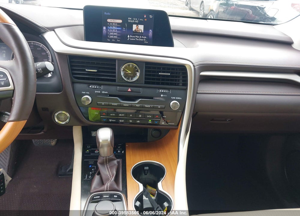 2016 LEXUS RX 350 VIN: 2T2ZZMCAXGC009695