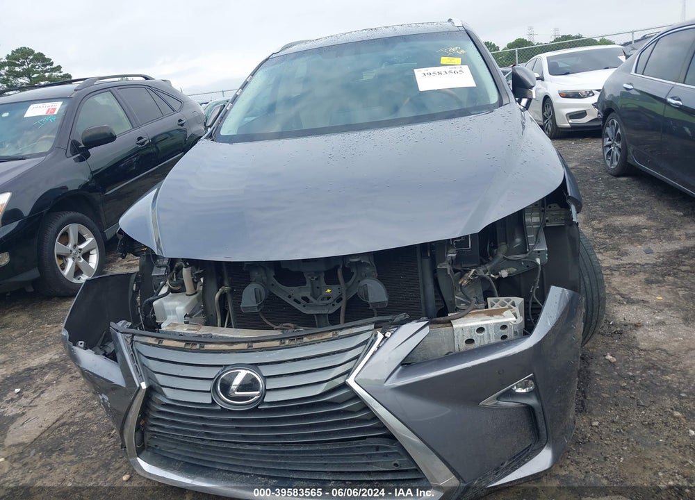 2016 LEXUS RX 350 VIN: 2T2ZZMCAXGC009695