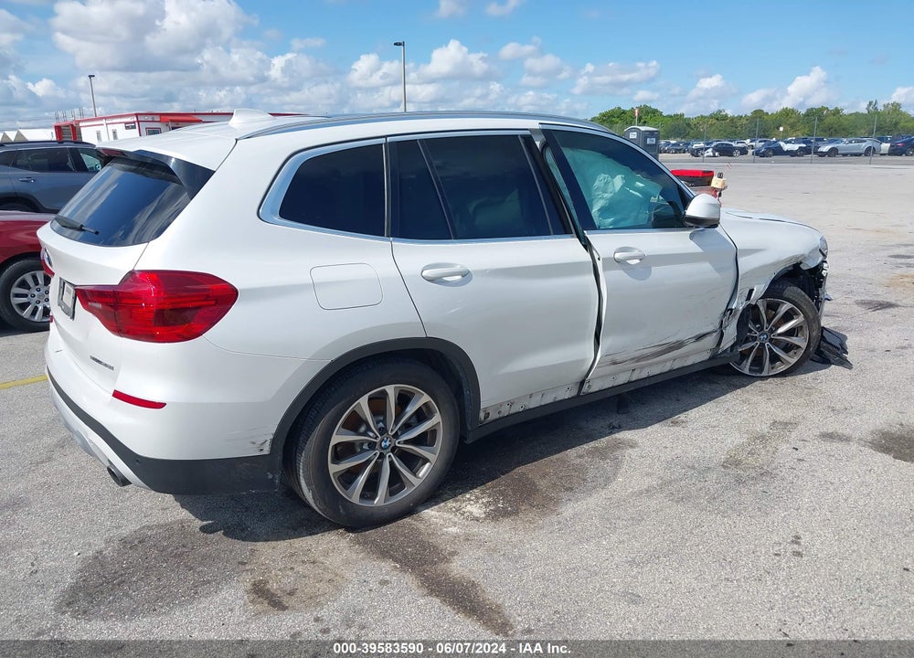 2019 BMW X3 SDRIVE30I VIN: 5UXTR7C57KLF34800