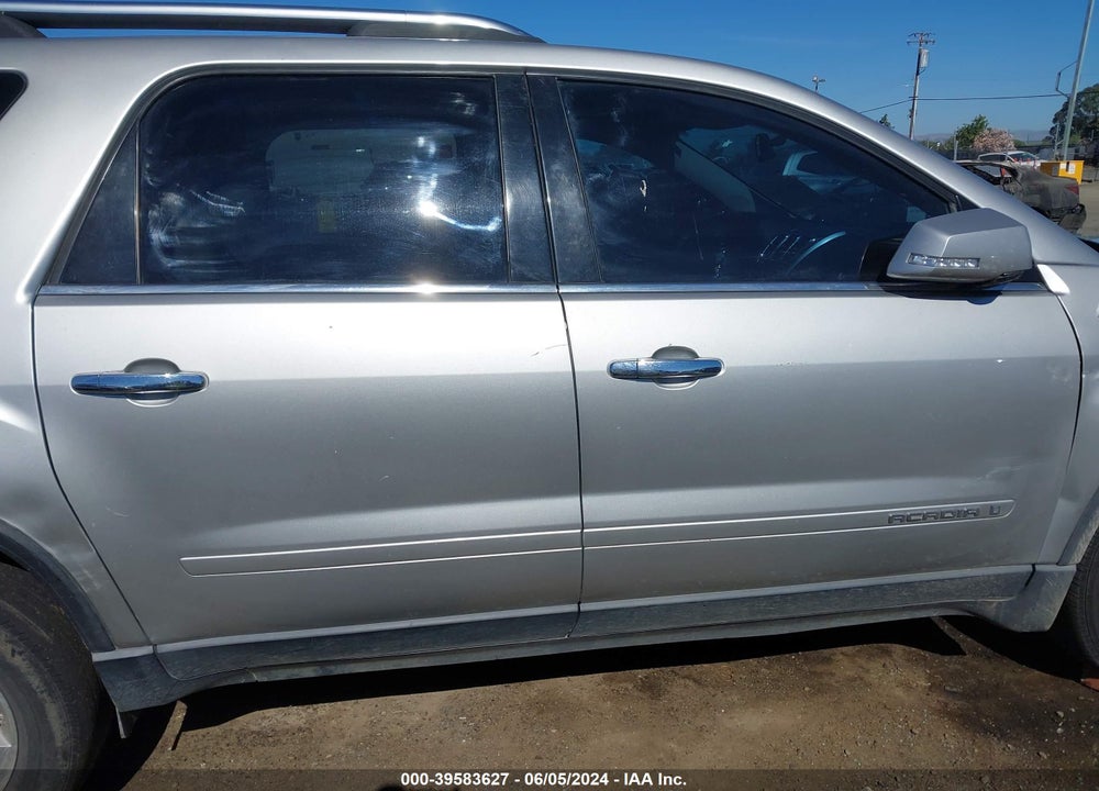 2008 GMC ACADIA SLT-2 VIN: 1GKEV337X8J125924