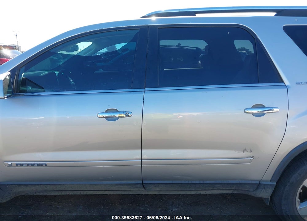 2008 GMC ACADIA SLT-2 VIN: 1GKEV337X8J125924