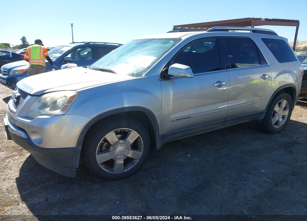 2008 GMC ACADIA SLT-2 VIN: 1GKEV337X8J125924