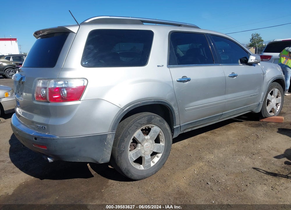 2008 GMC ACADIA SLT-2 VIN: 1GKEV337X8J125924