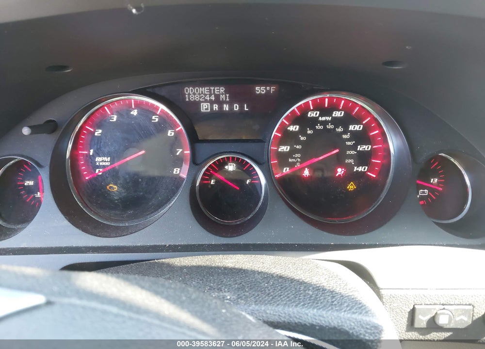 2008 GMC ACADIA SLT-2 VIN: 1GKEV337X8J125924