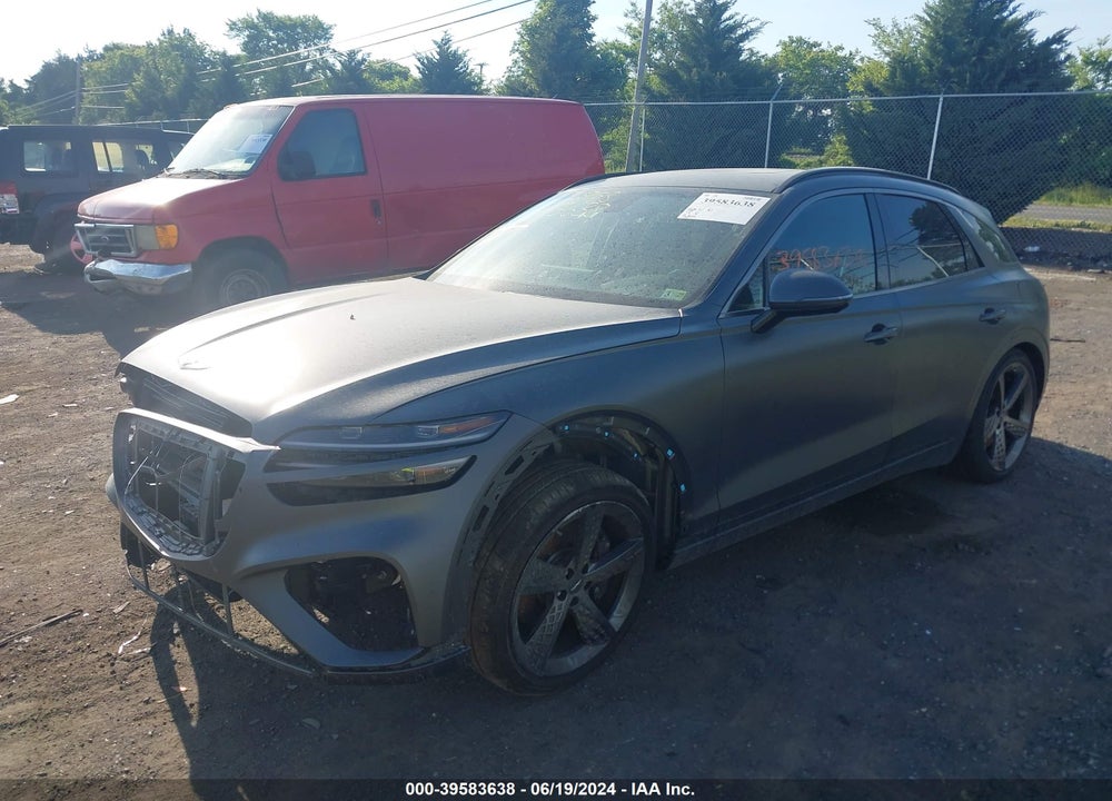 2023 GENESIS GV70 3.5T AWD SPORT VIN: KMUMCDTCXPU110088