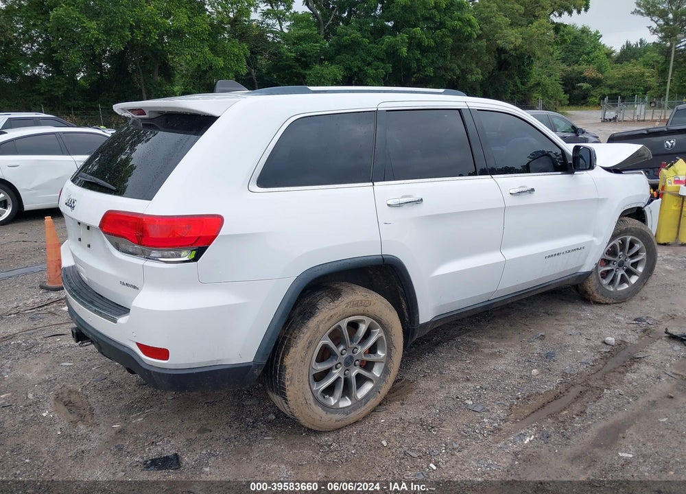 2014 JEEP GRAND CHEROKEE LIMITED VIN: 1C4RJFBG5EC214442