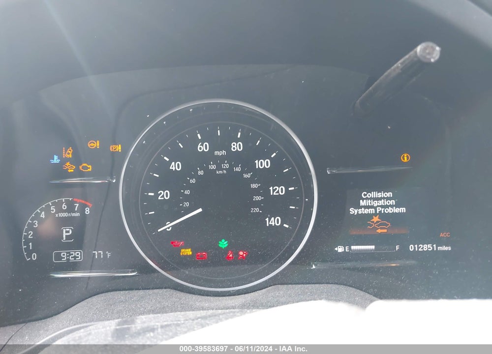 2020 HONDA HR-V AWD EX VIN: 3CZRU6H58LM726392