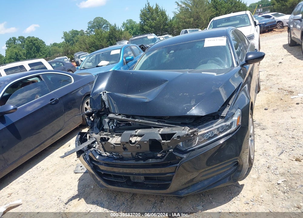 2018 HONDA ACCORD LX VIN: 1HGCV1F17JA082360
