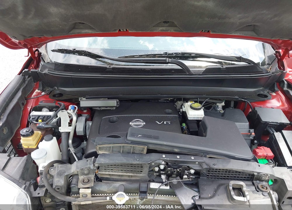 2014 NISSAN PATHFINDER PLATINUM VIN: 5N1AR2MM1EC617587