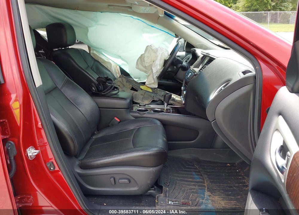 2014 NISSAN PATHFINDER PLATINUM VIN: 5N1AR2MM1EC617587