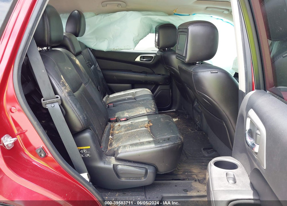 2014 NISSAN PATHFINDER PLATINUM VIN: 5N1AR2MM1EC617587