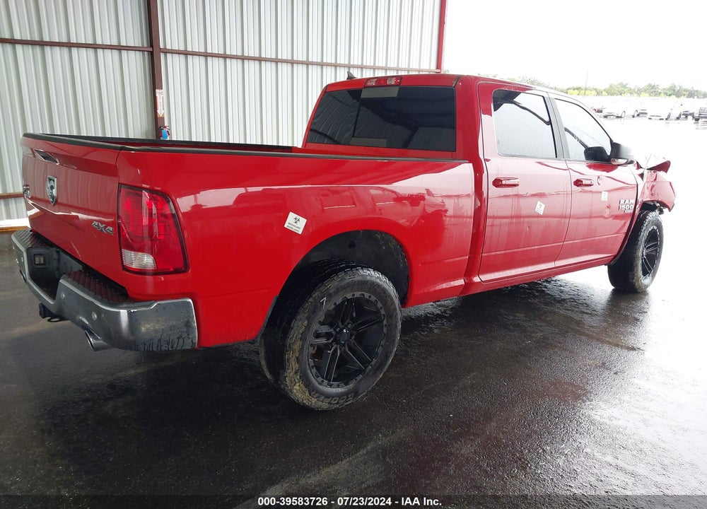 2019 RAM 1500 CLASSIC BIG HORN 4X4 6'4 BOX VIN: 1C6RR7TT8KS587431