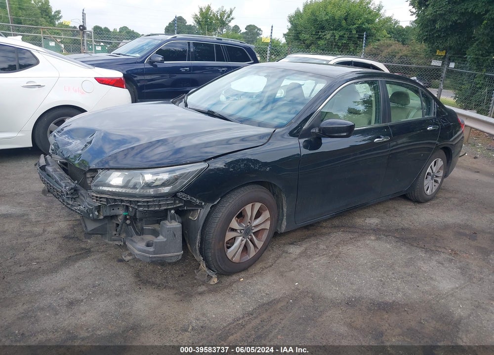 2014 HONDA ACCORD LX VIN: 1HGCR2F34EA126333