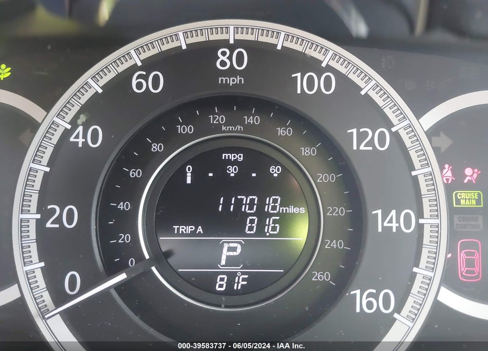 2014 HONDA ACCORD LX VIN: 1HGCR2F34EA126333