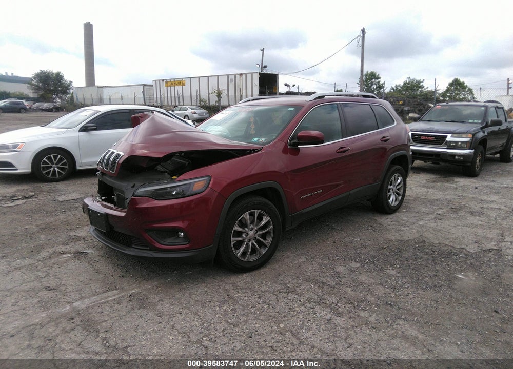 2019 JEEP CHEROKEE LATITUDE 4X4 VIN: 1C4PJMCB5KD211948