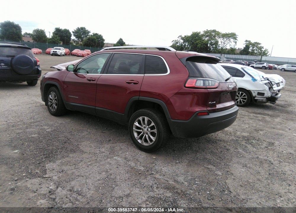 2019 JEEP CHEROKEE LATITUDE 4X4 VIN: 1C4PJMCB5KD211948