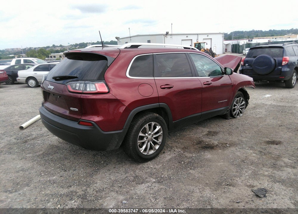 2019 JEEP CHEROKEE LATITUDE 4X4 VIN: 1C4PJMCB5KD211948
