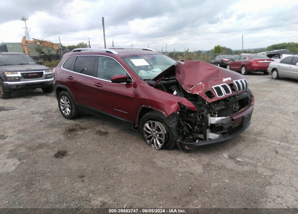 2019 JEEP CHEROKEE LATITUDE 4X4 VIN: 1C4PJMCB5KD211948