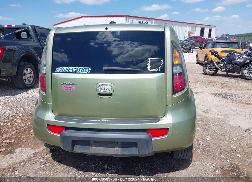 2010 KIA SOUL VIN: KNDJT2A27A7102489