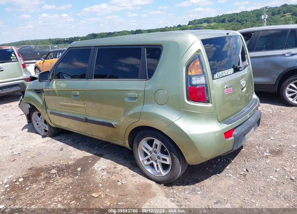 2010 KIA SOUL VIN: KNDJT2A27A7102489