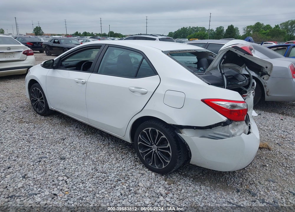 2016 TOYOTA COROLLA VIN: 5YFBURHE2GP555114
