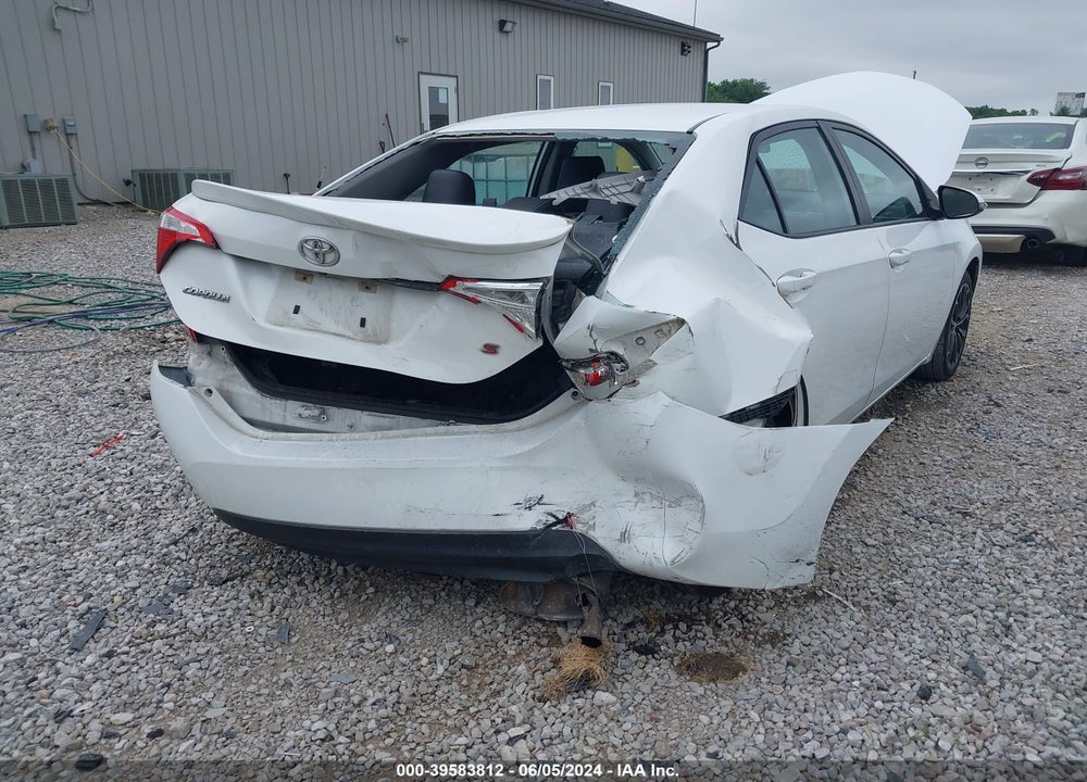 2016 TOYOTA COROLLA VIN: 5YFBURHE2GP555114