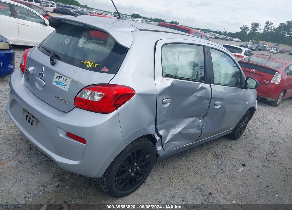 2019 MITSUBISHI MIRAGE LE VIN: ML32A5HJ7KH011777