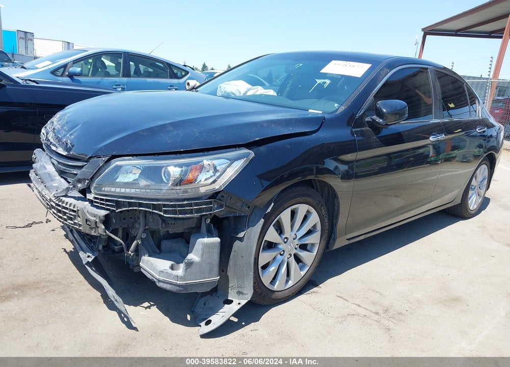 2013 HONDA ACCORD EX VIN: 1HGCR2F7XDA010992