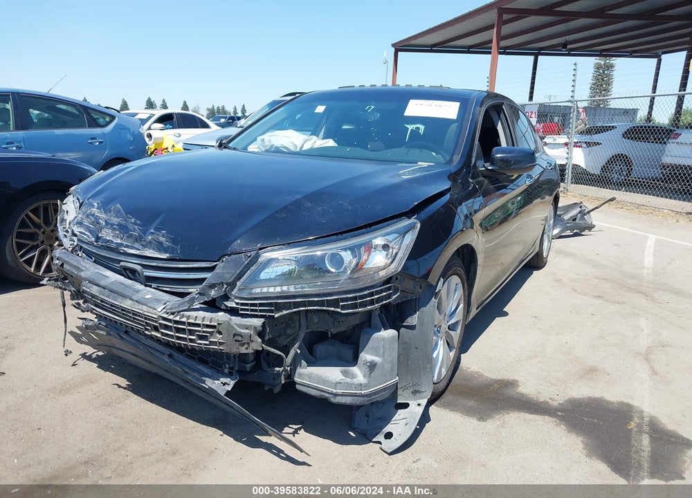 2013 HONDA ACCORD EX VIN: 1HGCR2F7XDA010992