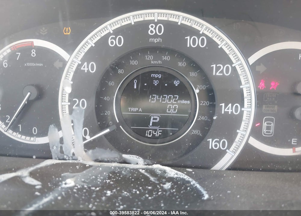 2013 HONDA ACCORD EX VIN: 1HGCR2F7XDA010992