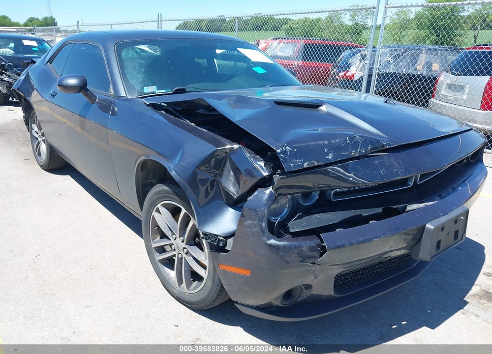 2019 DODGE CHALLENGER SXT AWD VIN: 2C3CDZGG8KH705365
