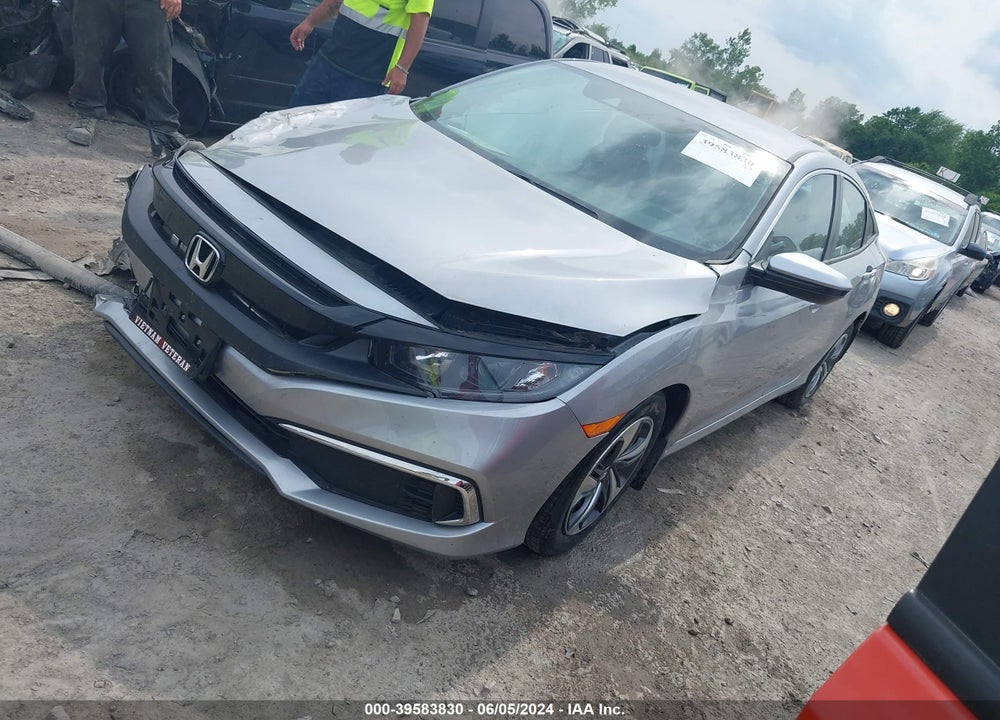 2020 HONDA CIVIC VIN: 2HGFC2F62LH506858