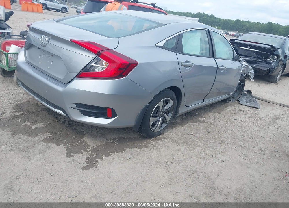 2020 HONDA CIVIC VIN: 2HGFC2F62LH506858