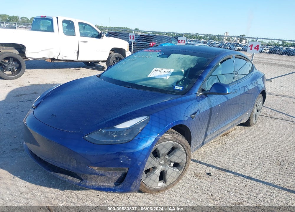2021 TESLA MODEL 3 STANDARD RANGE PLUS REAR-WHEEL DRIVE VIN: 5YJ3E1EA4MF978708