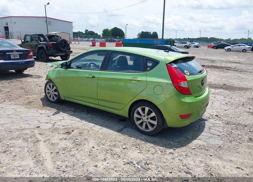 2013 HYUNDAI ACCENT SE VIN: KMHCU5AE8DU079260