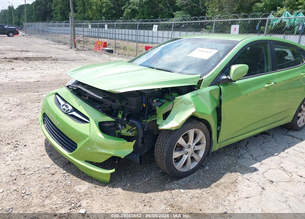 2013 HYUNDAI ACCENT SE VIN: KMHCU5AE8DU079260