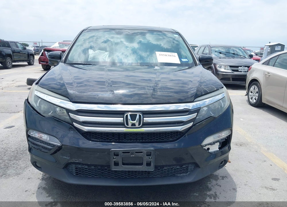 2017 HONDA PILOT EX-L VIN: 5FNYF5H53HB048202