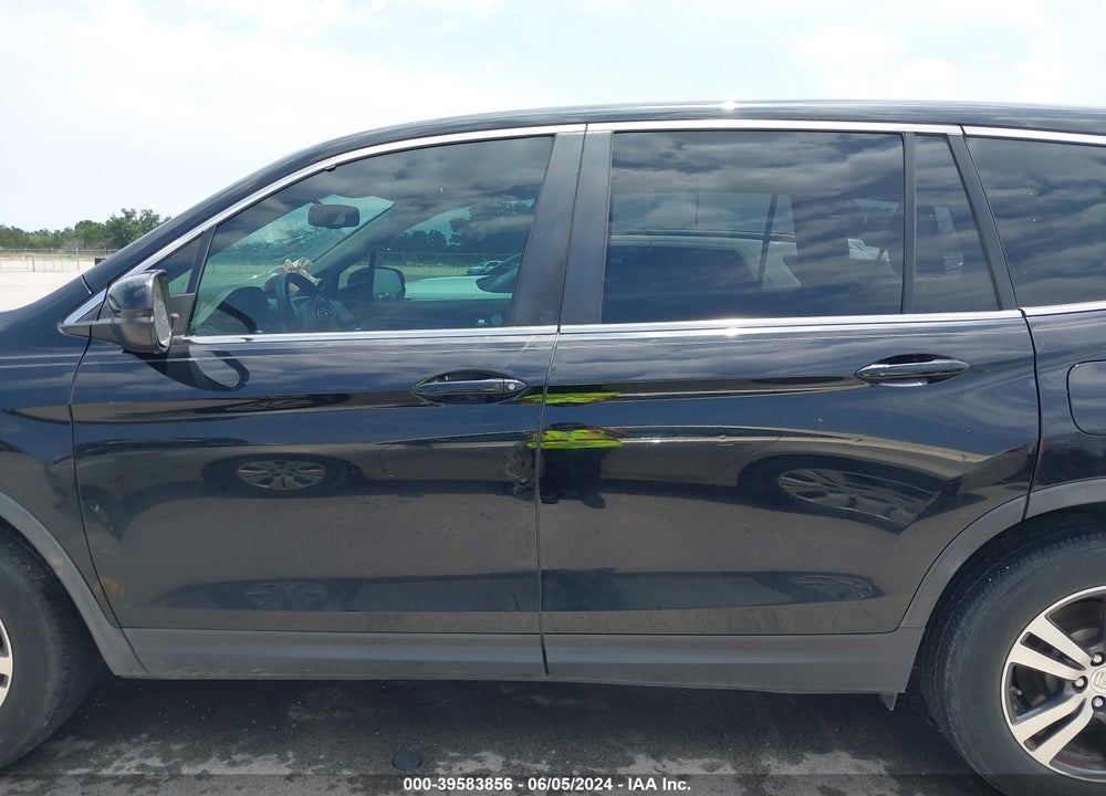 2017 HONDA PILOT EX-L VIN: 5FNYF5H53HB048202