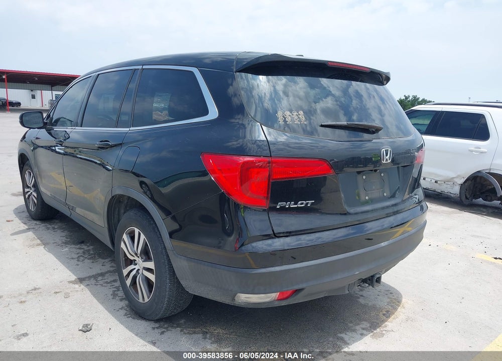 2017 HONDA PILOT EX-L VIN: 5FNYF5H53HB048202