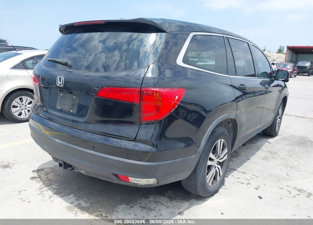 2017 HONDA PILOT EX-L VIN: 5FNYF5H53HB048202