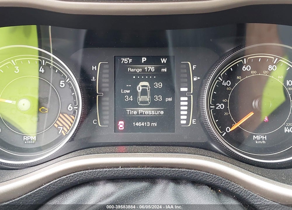 2015 JEEP CHEROKEE LATITUDE VIN: 1C4PJMCB0FW716208