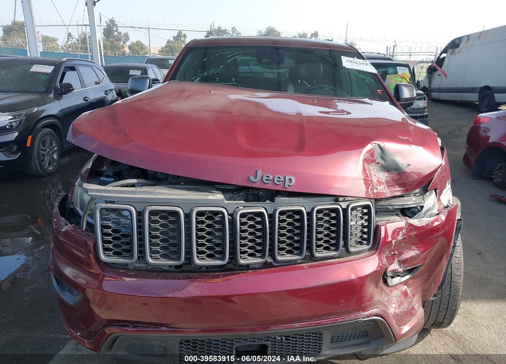 2021 JEEP GRAND CHEROKEE 80TH ANNIVERSARY 4X4 VIN: 1C4RJFBGXMC602863